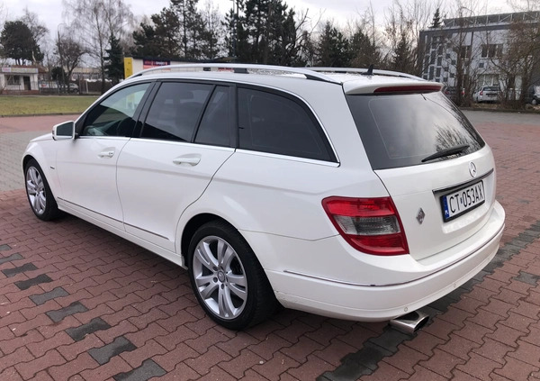 Mercedes-Benz Klasa C cena 36900 przebieg: 218000, rok produkcji 2009 z Toruń małe 154